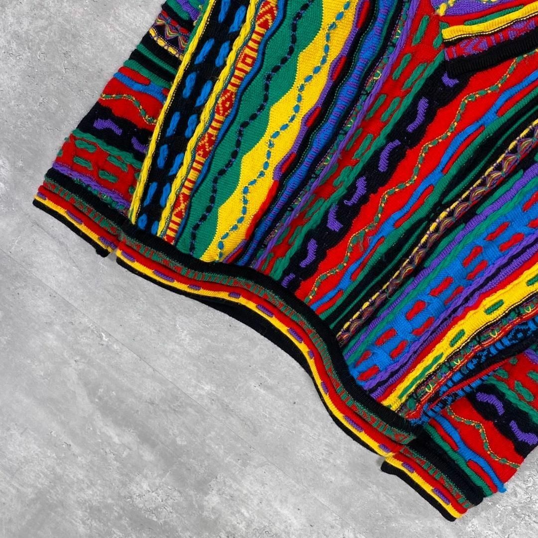 『COOGI』クージー (S) 立体編み込み 3Dニットセーター