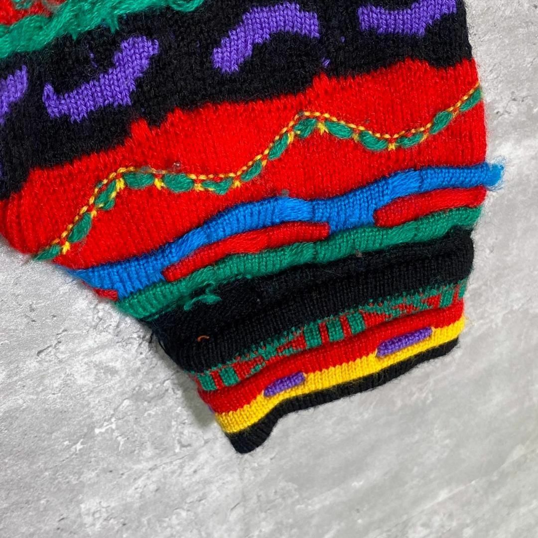 『COOGI』クージー (S) 立体編み込み 3Dニットセーター