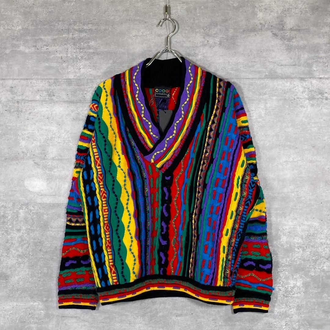 『COOGI』クージー (S) 立体編み込み 3Dニットセーター
