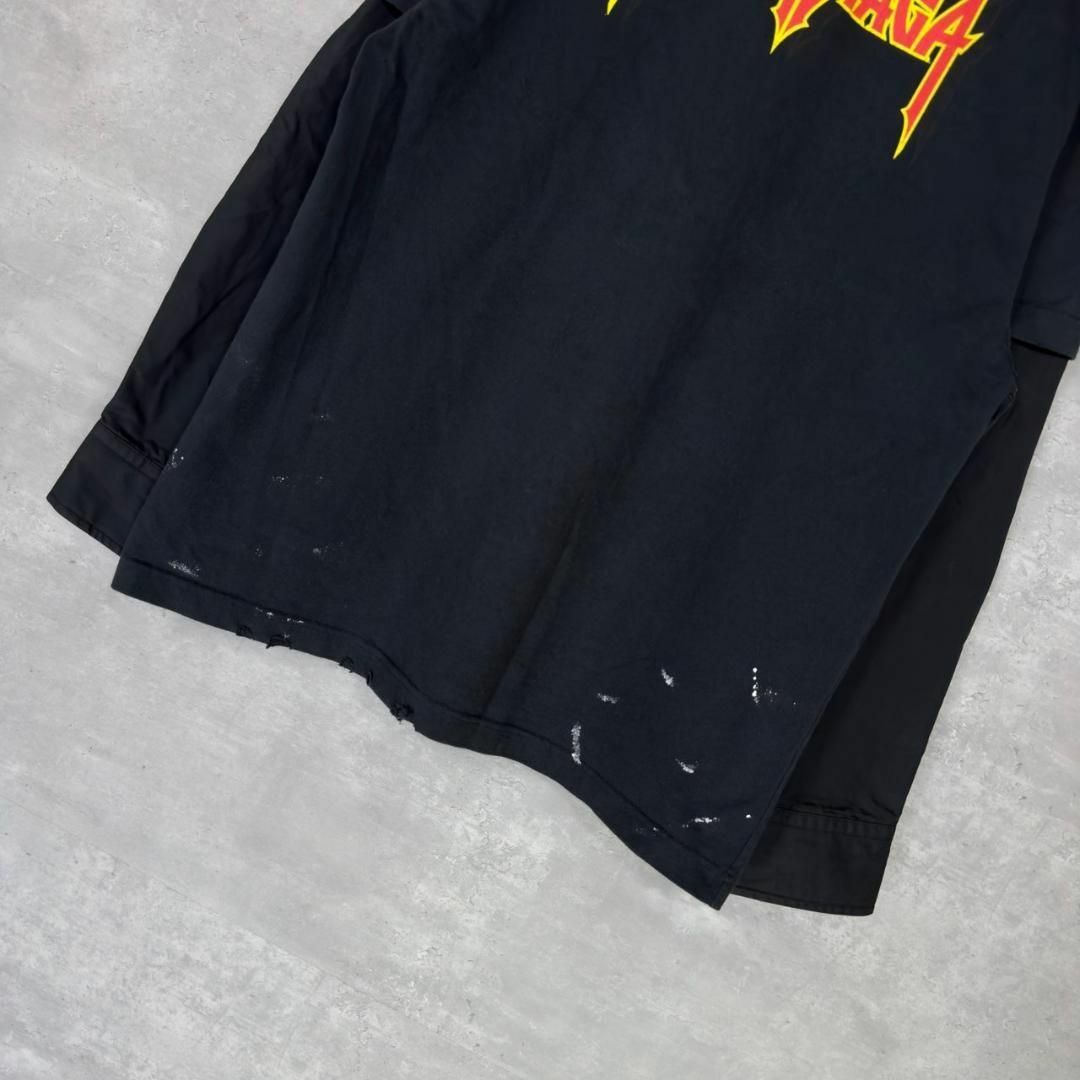 『BALENCIAGA』バレンシアガ (2) メタル ドッキング Tシャツ