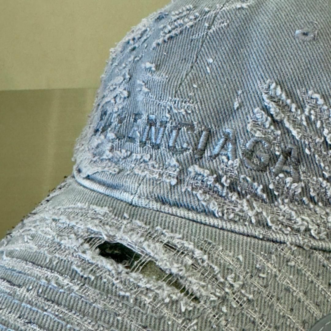 『BALENCIAGA』バレンシアガ (L) DESTROYED キャップ