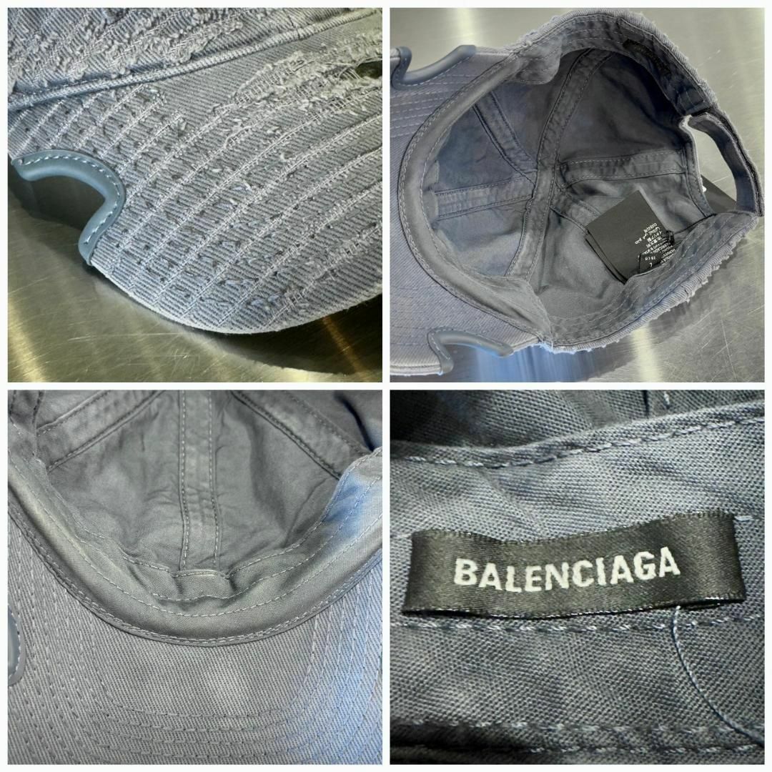 『BALENCIAGA』バレンシアガ (L) DESTROYED キャップ