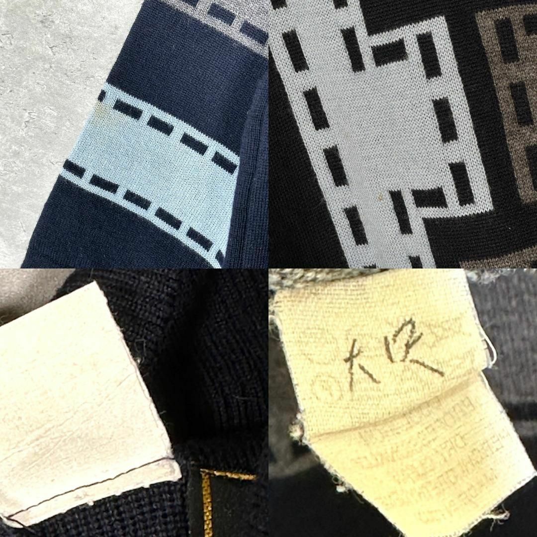『FENDI』フェンディ (42) FFロゴ ニットセーター