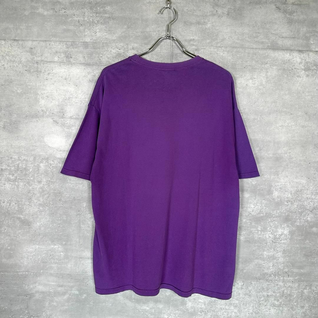 『STUSSY』ステューシー (L) プリント入り tシャツ / パープル
