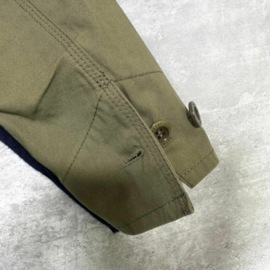 『sacai』サカイ (2) ドッキング ジップ切替 ニットセーター
