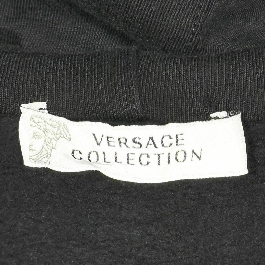 『ヴェルサーチコレクション』(M) 総柄 ジップアップ パーカー