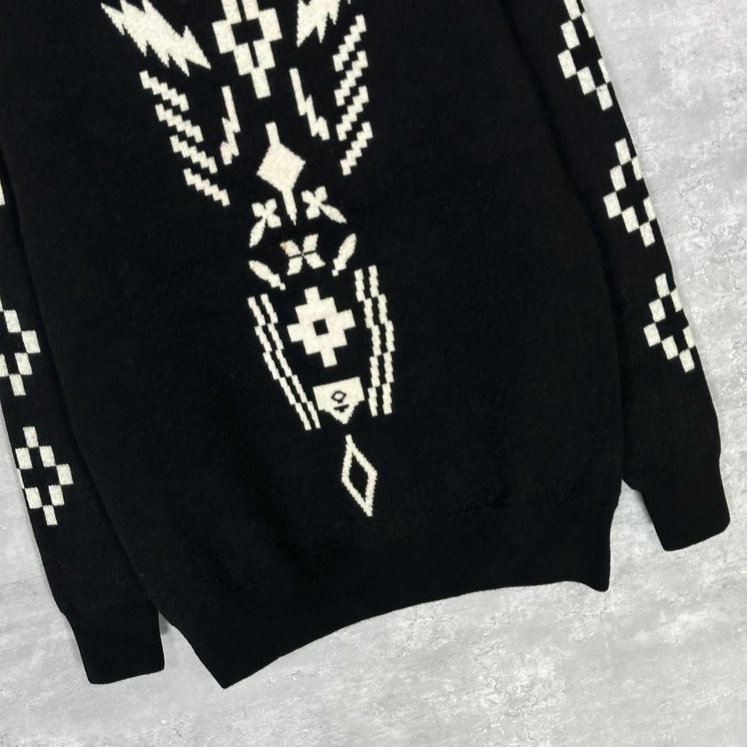『MARCELO BURLON』マルセロバーロン (M) ウール ニットセーター