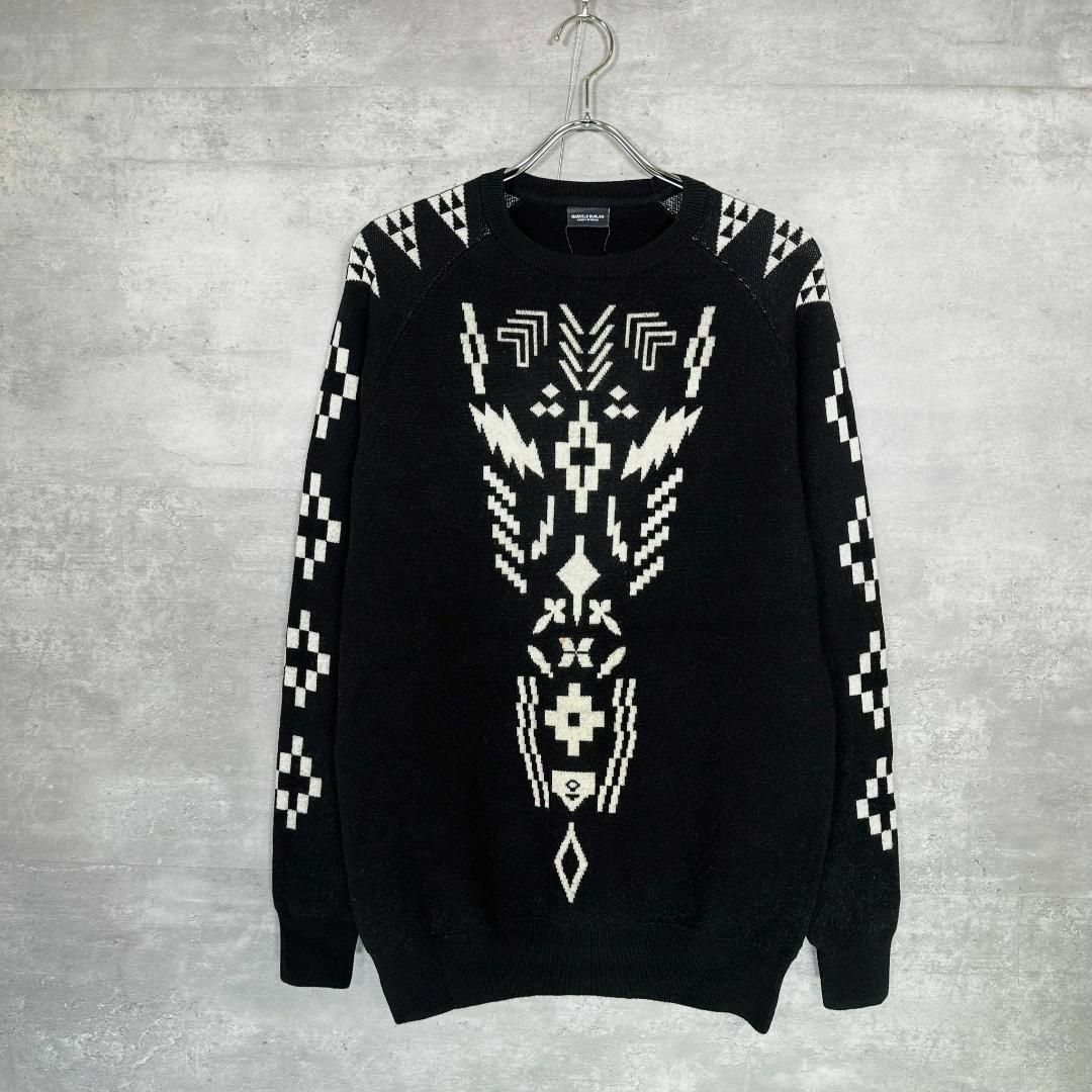 『MARCELO BURLON』マルセロバーロン (M) ウール ニットセーター