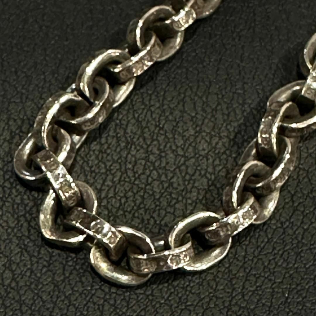 『クロムハーツ』(8inch) ペーパーチェーン ブレスレット