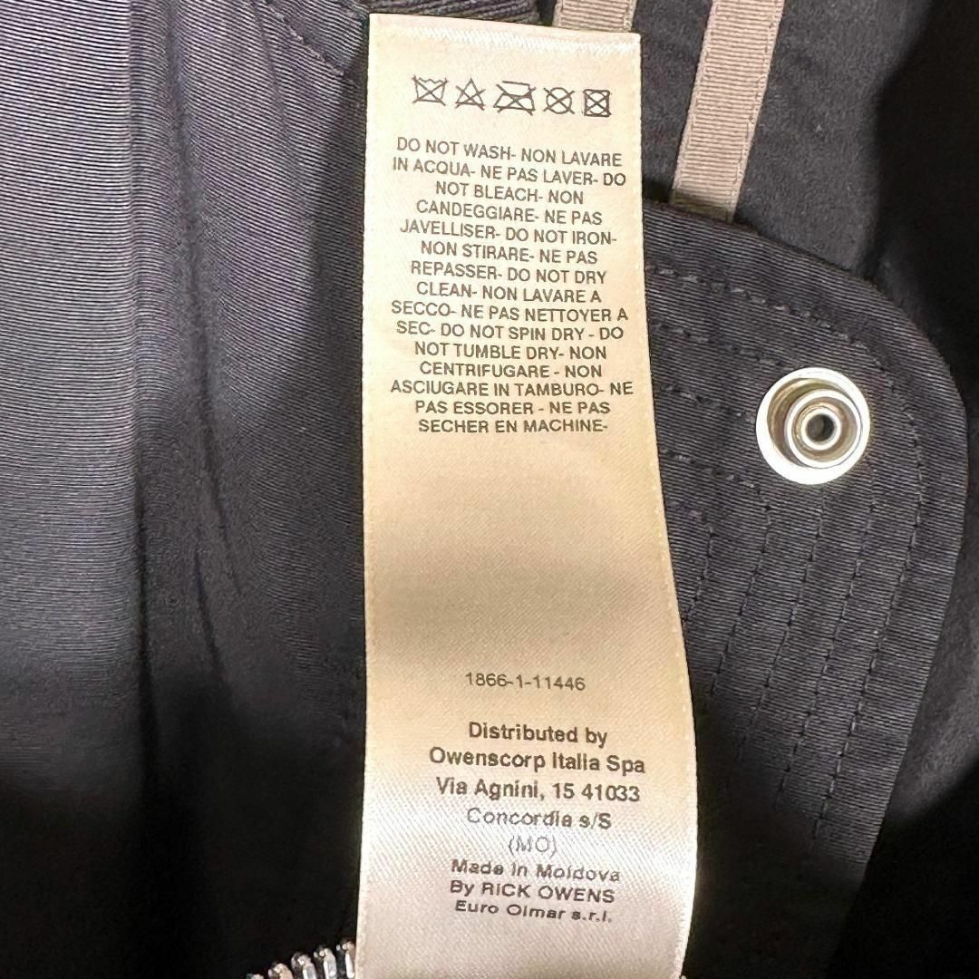 『Rick Owens』リックオウエンス (S) パッチ フライトジャケット