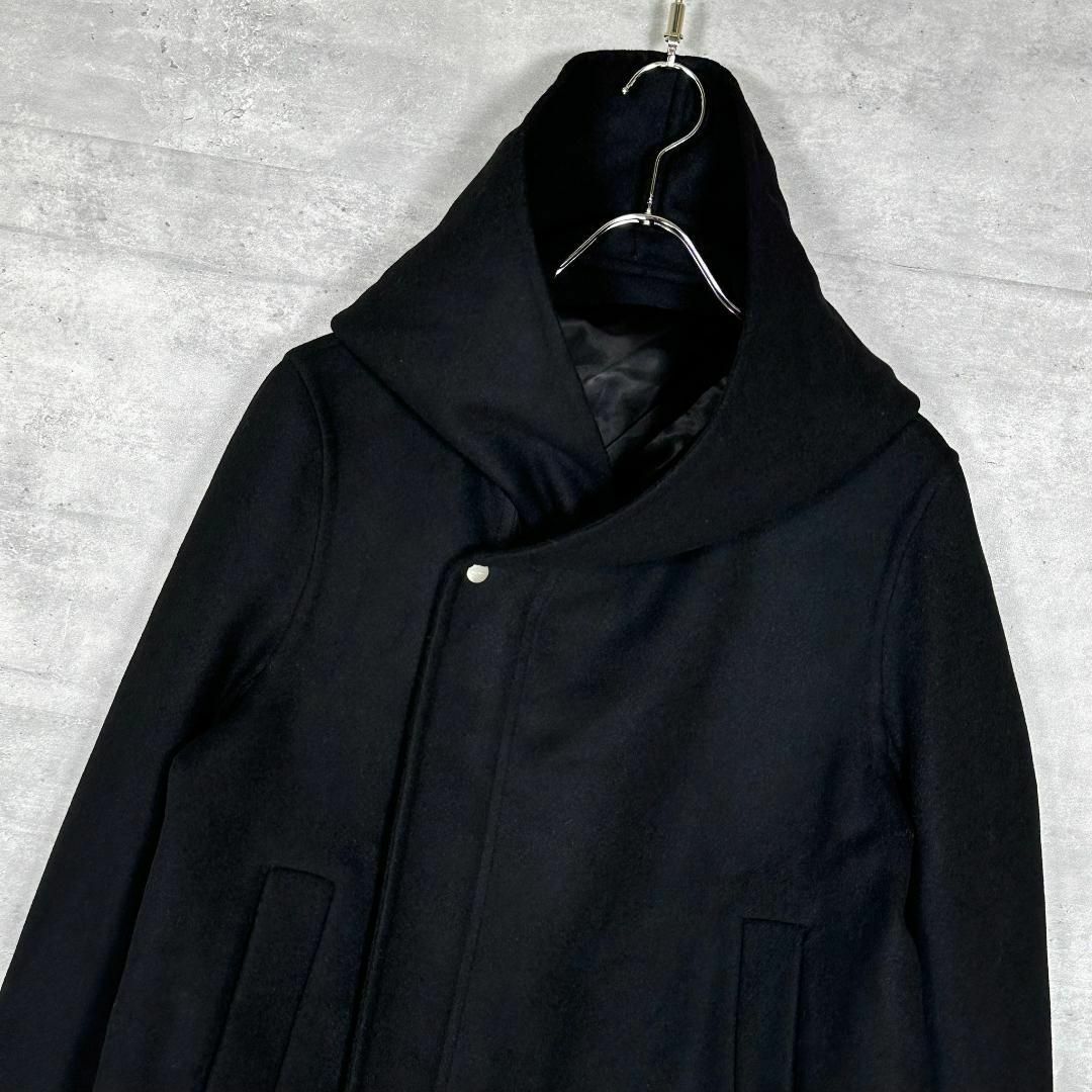 『リックオウエンス』(40) 19AW SLAB フーデットコート