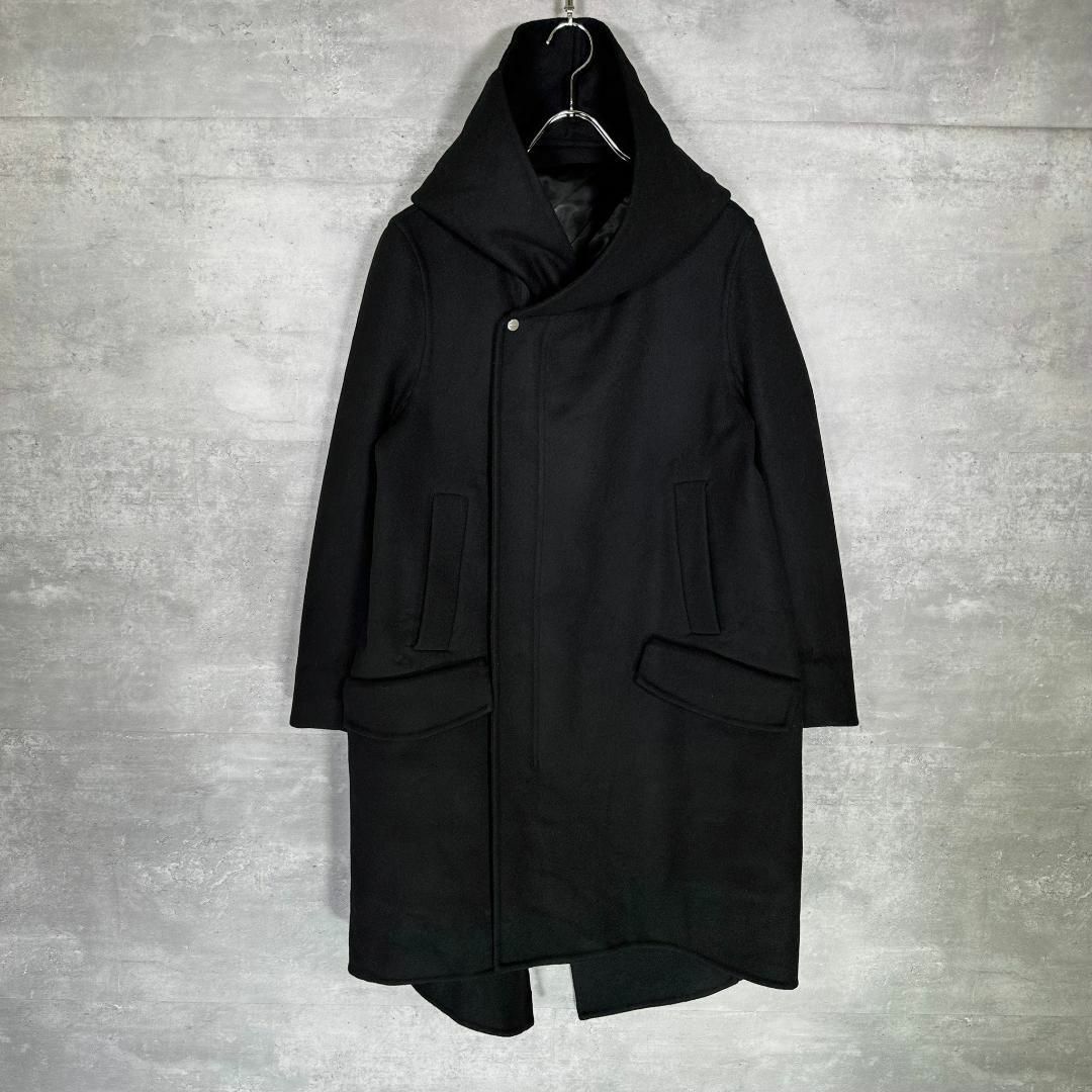 『リックオウエンス』(40) 19AW SLAB フーデットコート