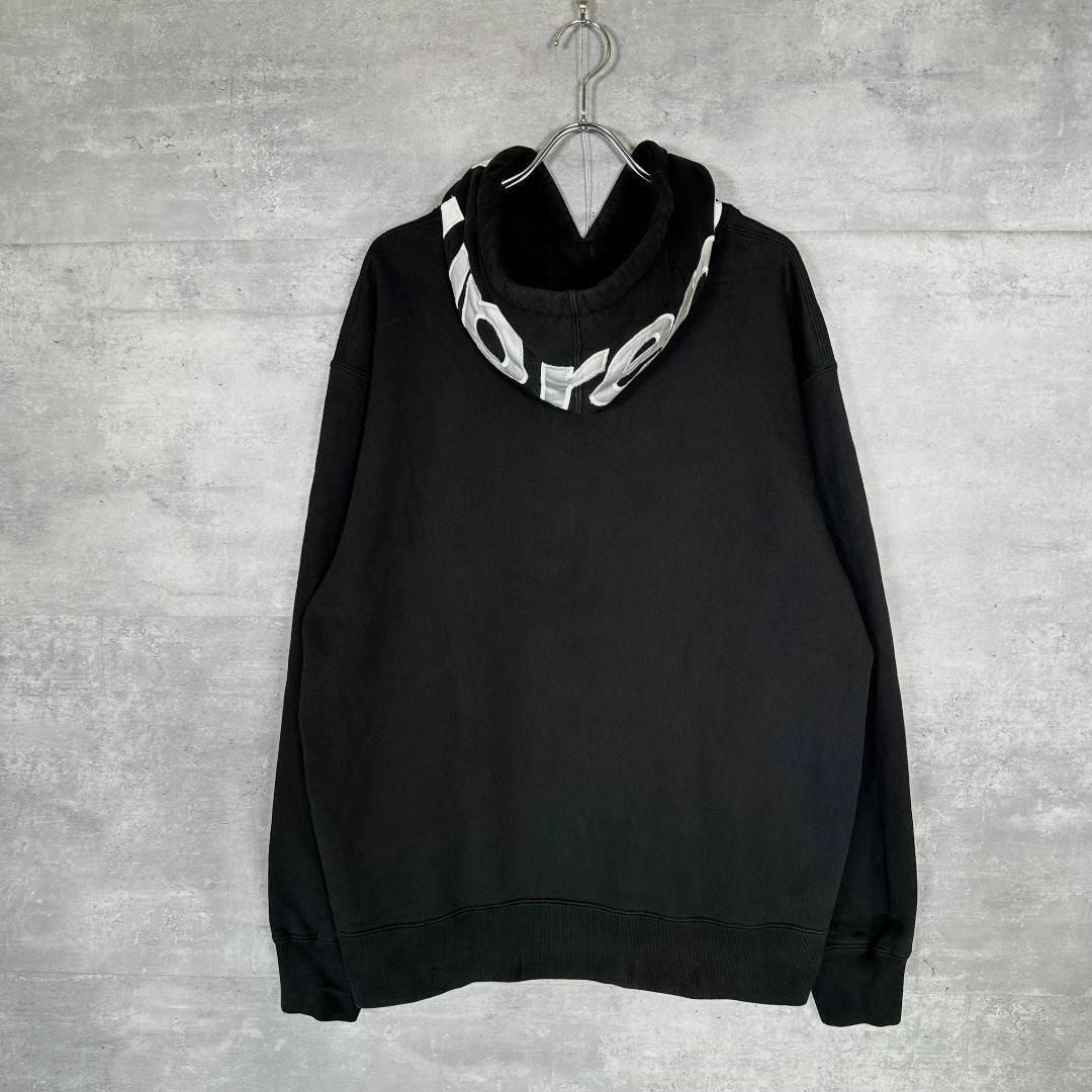 『Supreme』シュプリーム (L) コントラスト フードロゴ パーカー