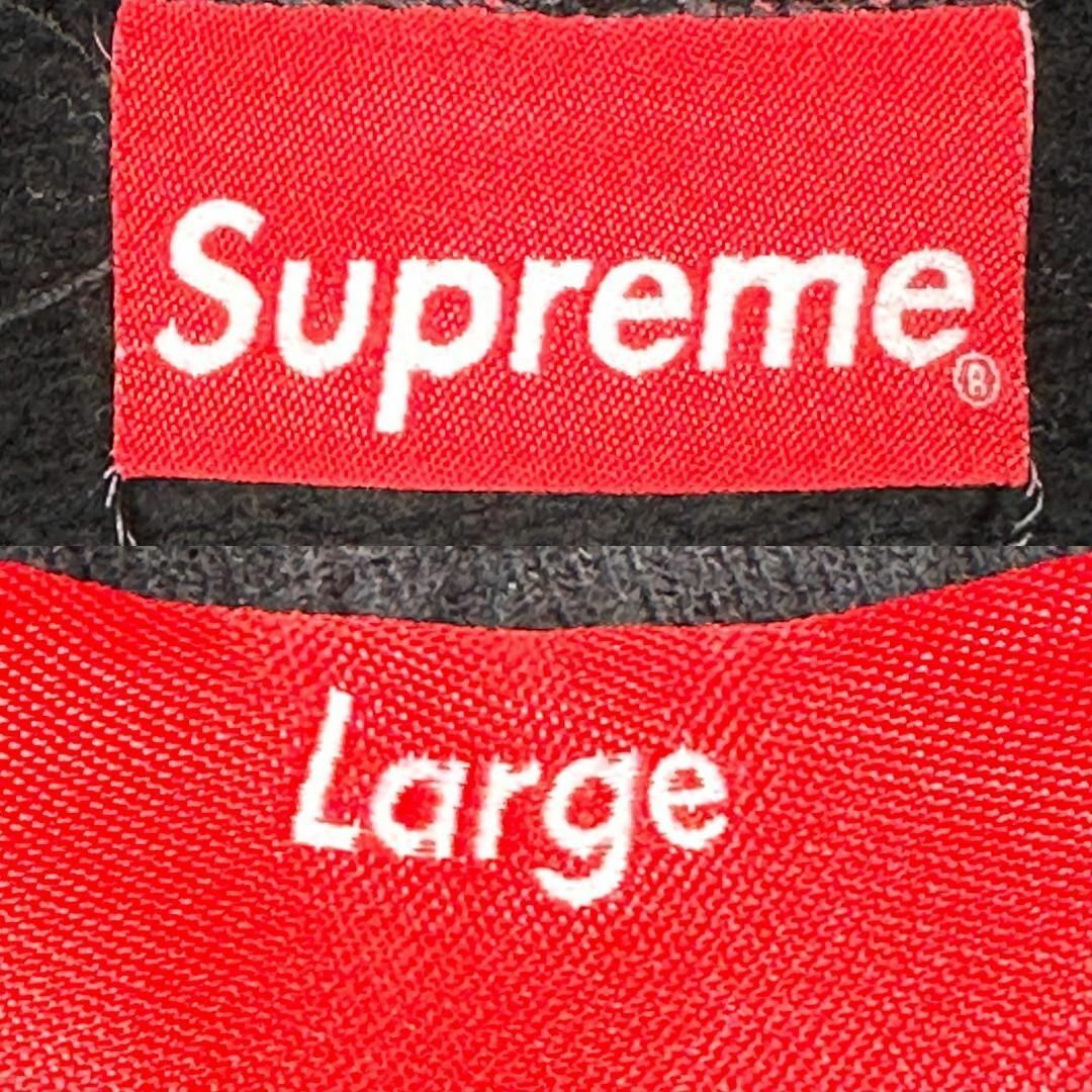 『Supreme』シュプリーム (L) コントラスト フードロゴ パーカー