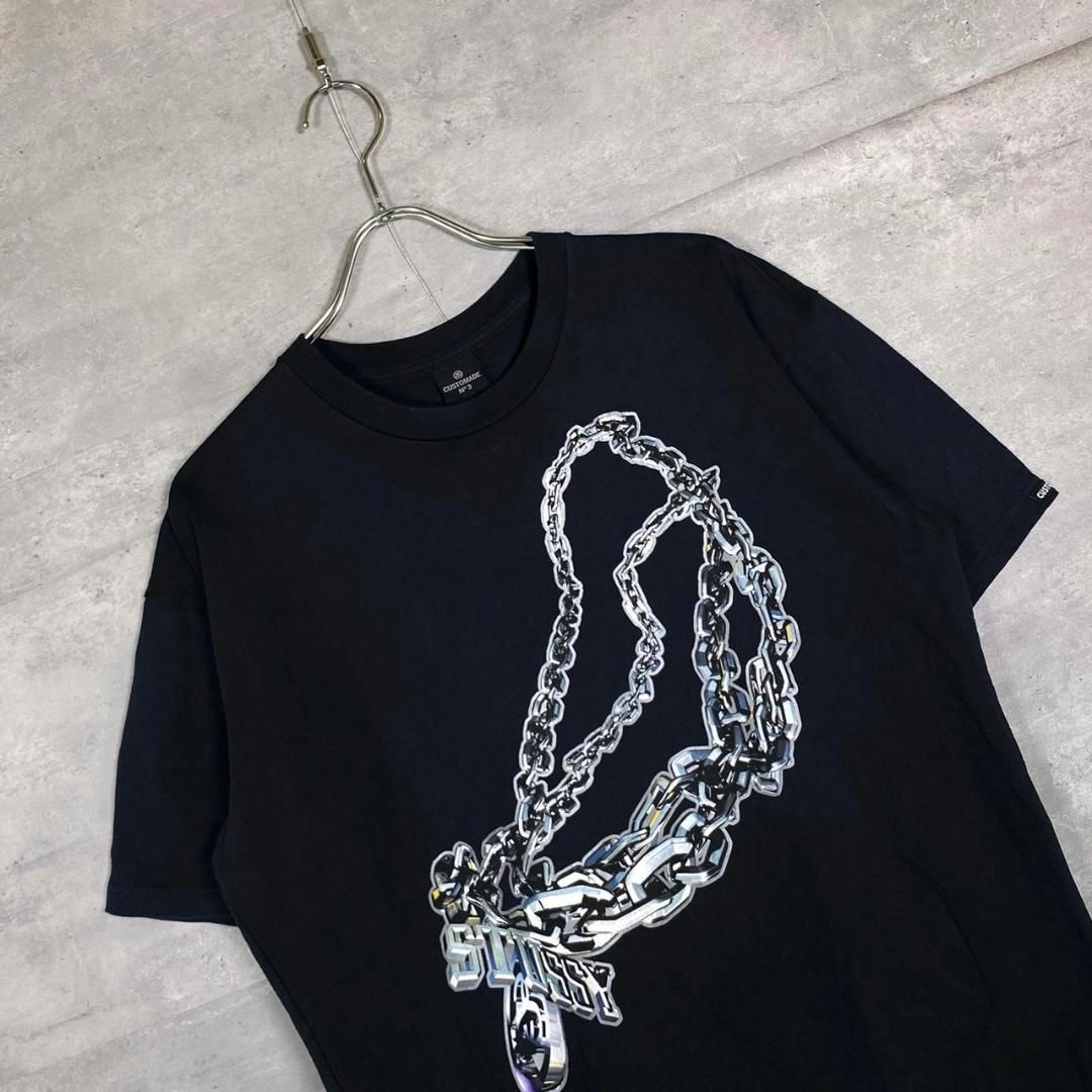 『STUSSY』ステューシー (XL) カスタメイド 半袖Tシャツ