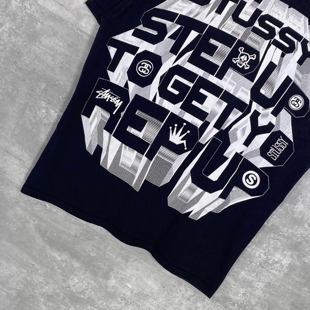 『STUSSY』ステューシー (L) Y2K ステップアップ 半袖Tシャツ