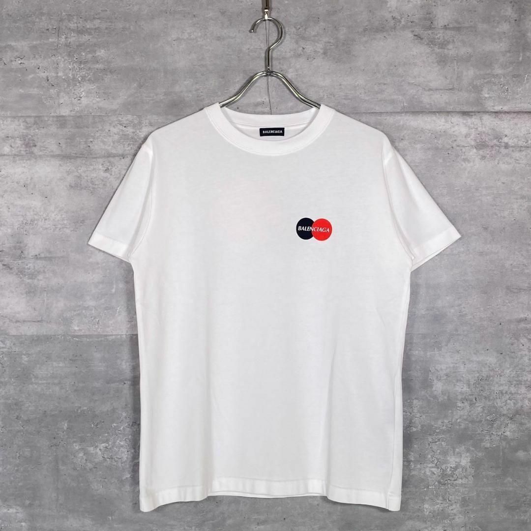 『バレンシアガ』(M) ユニフォーム バックプリント 半袖Tシャツ