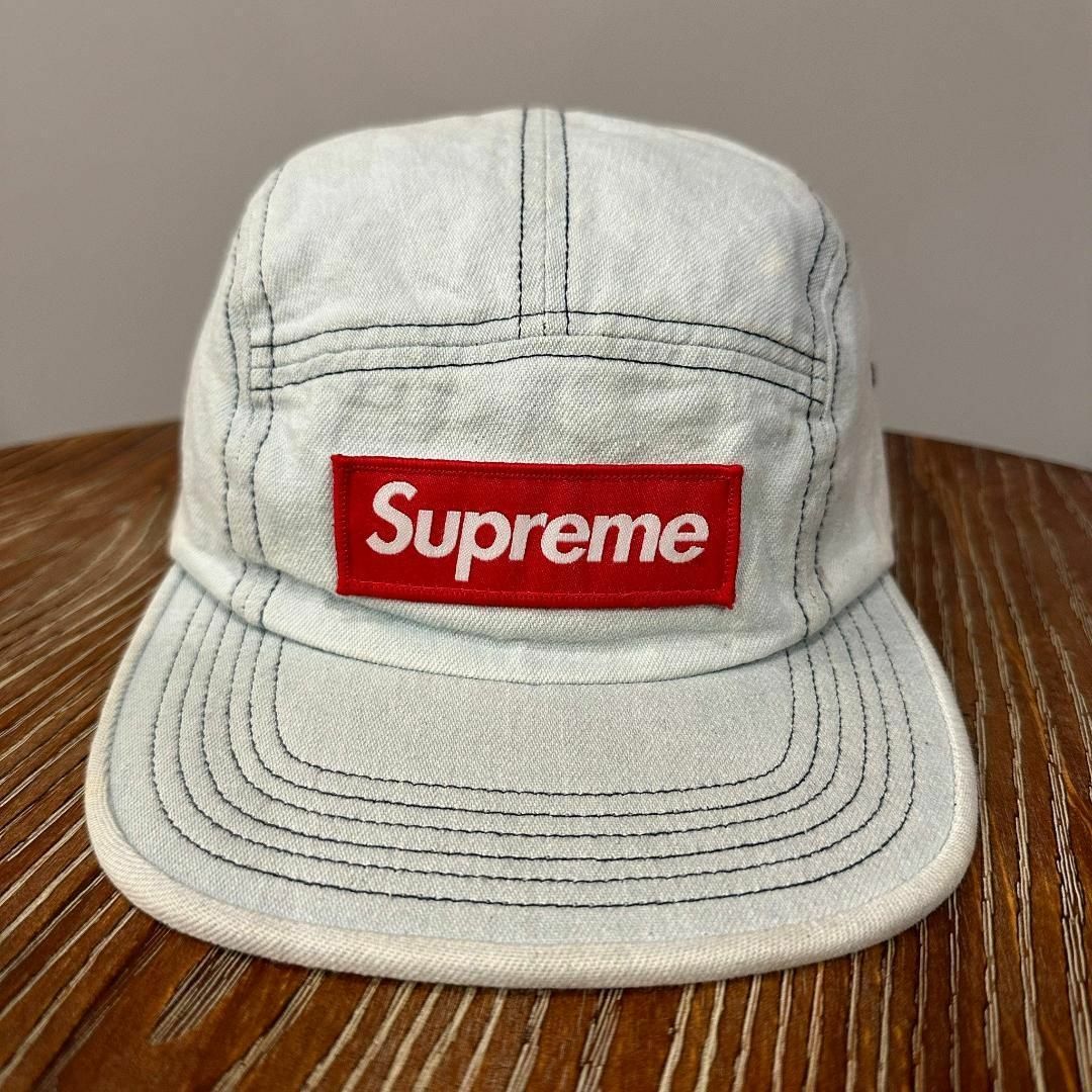 『Supreme』シュプリーム (F) ウォッシュ デニム キャンプ キャップ