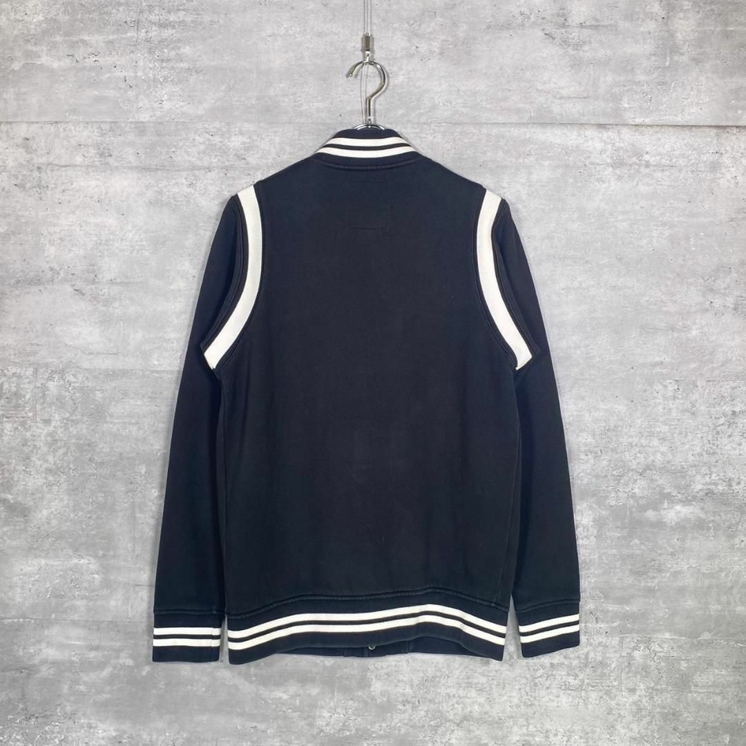 『STUSSY』ステューシー (M) フロントロゴ スウェット スタジャン
