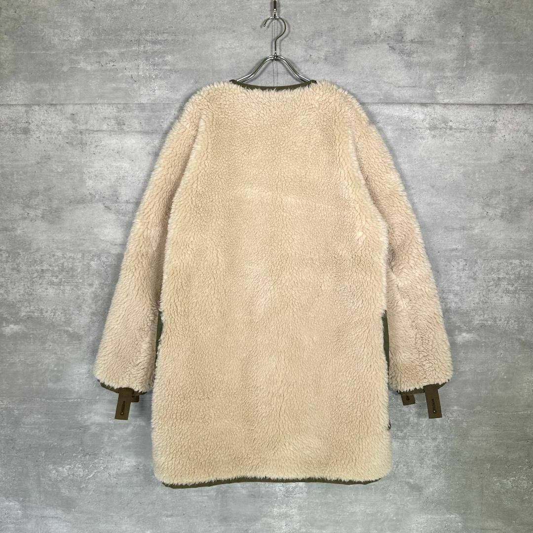『sacai』サカイ (2) リバーシブル ボアジャケット コート