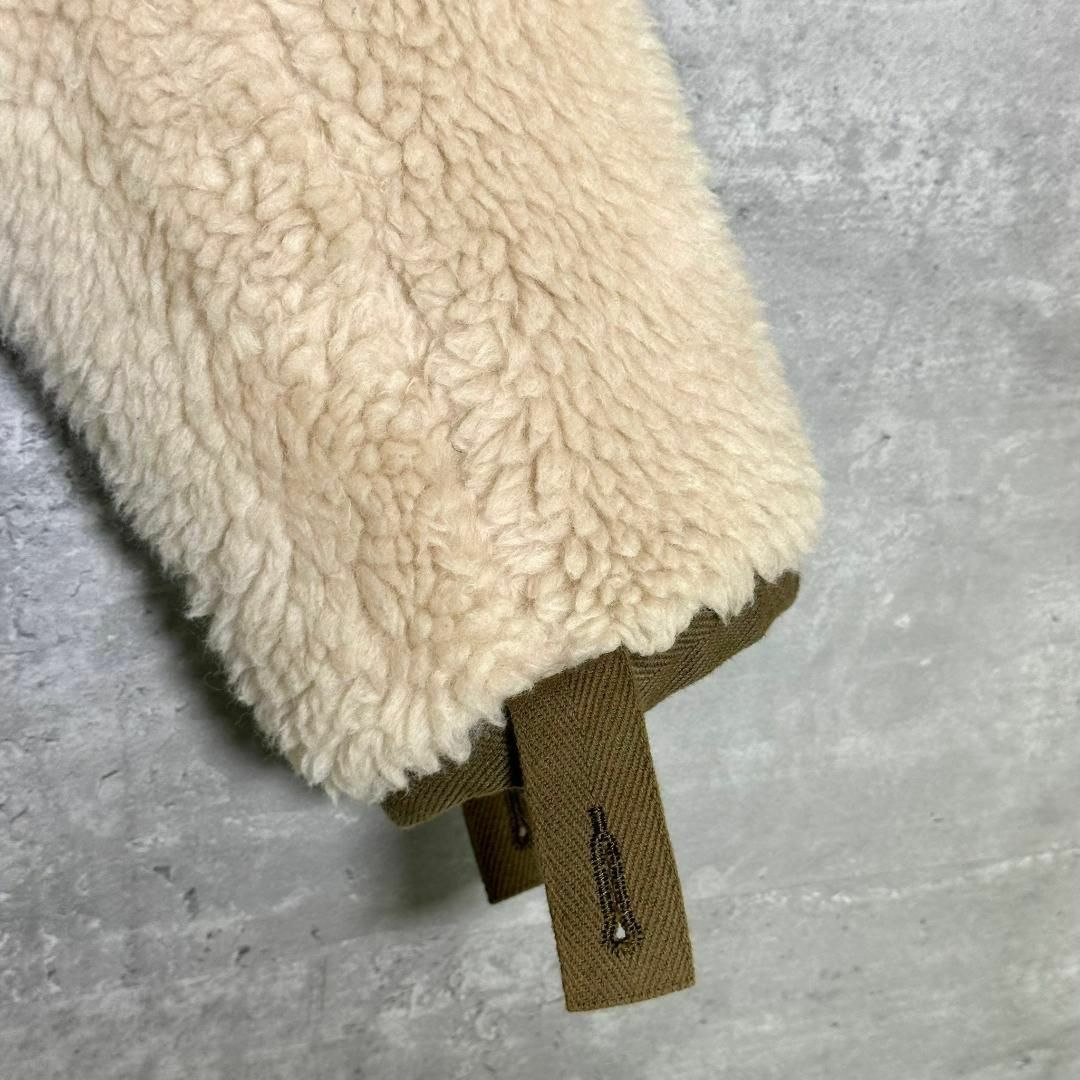 『sacai』サカイ (2) リバーシブル ボアジャケット コート