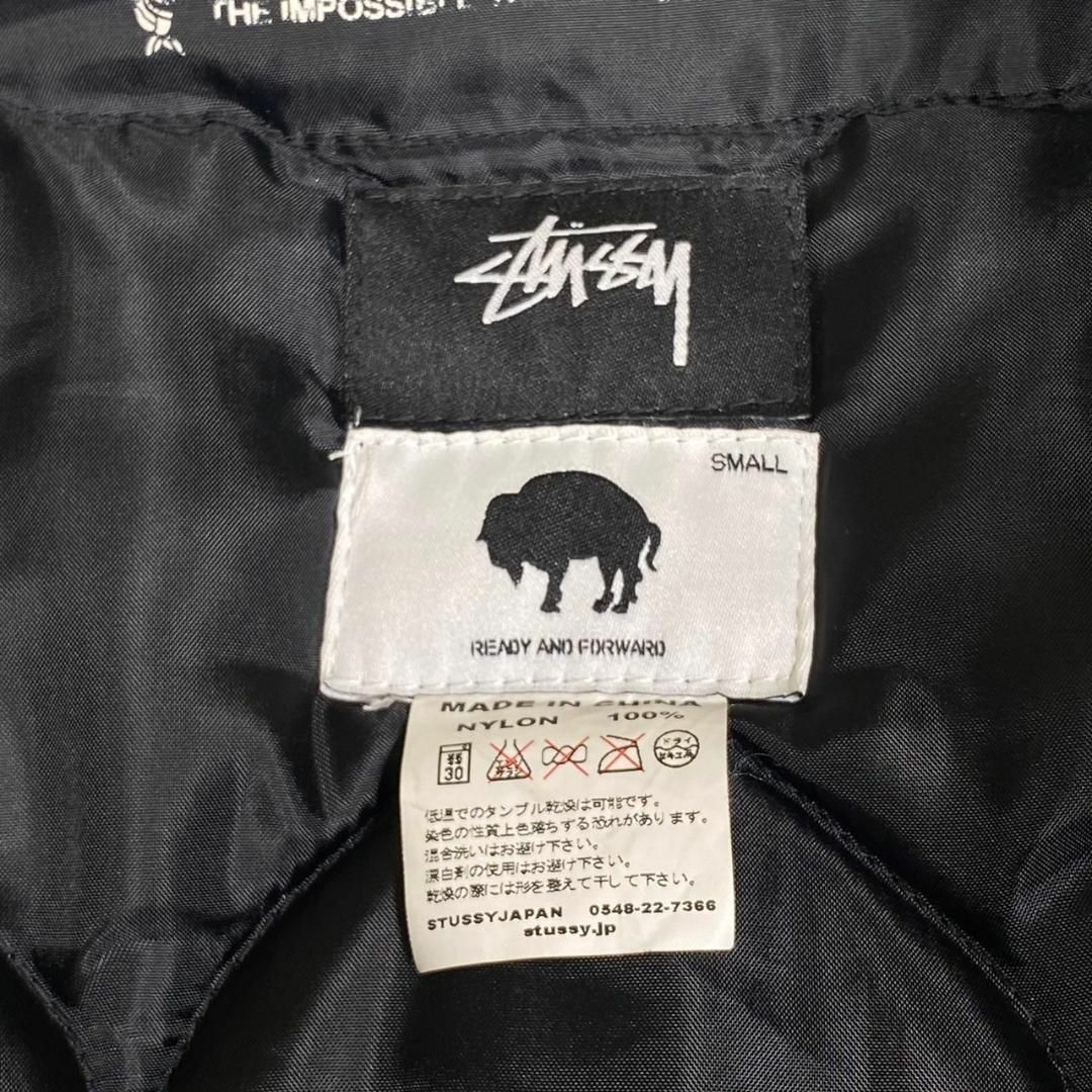 『ステューシー×レディーアンドフォワード』(S) キルティングブルゾン