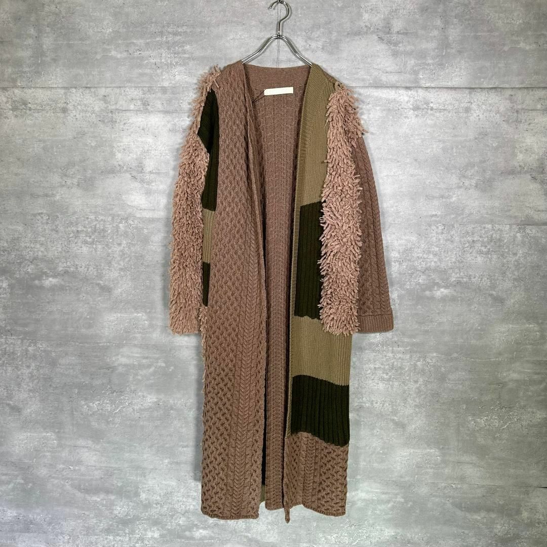『LEINWANDE』ラインヴァンド (F) ロングカーディガン
