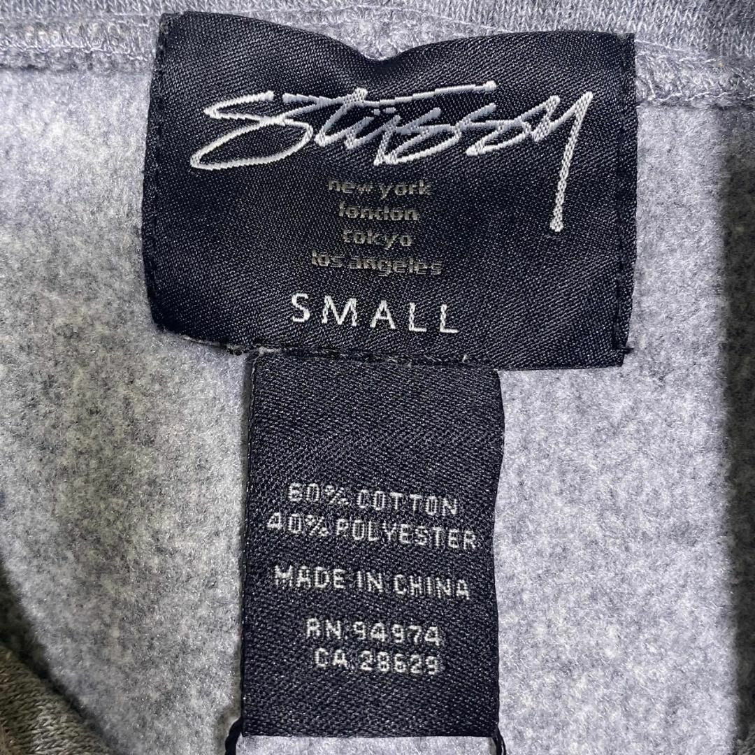 『STUSSY』ステューシー (S) クロップド ビッグロゴ フーディー