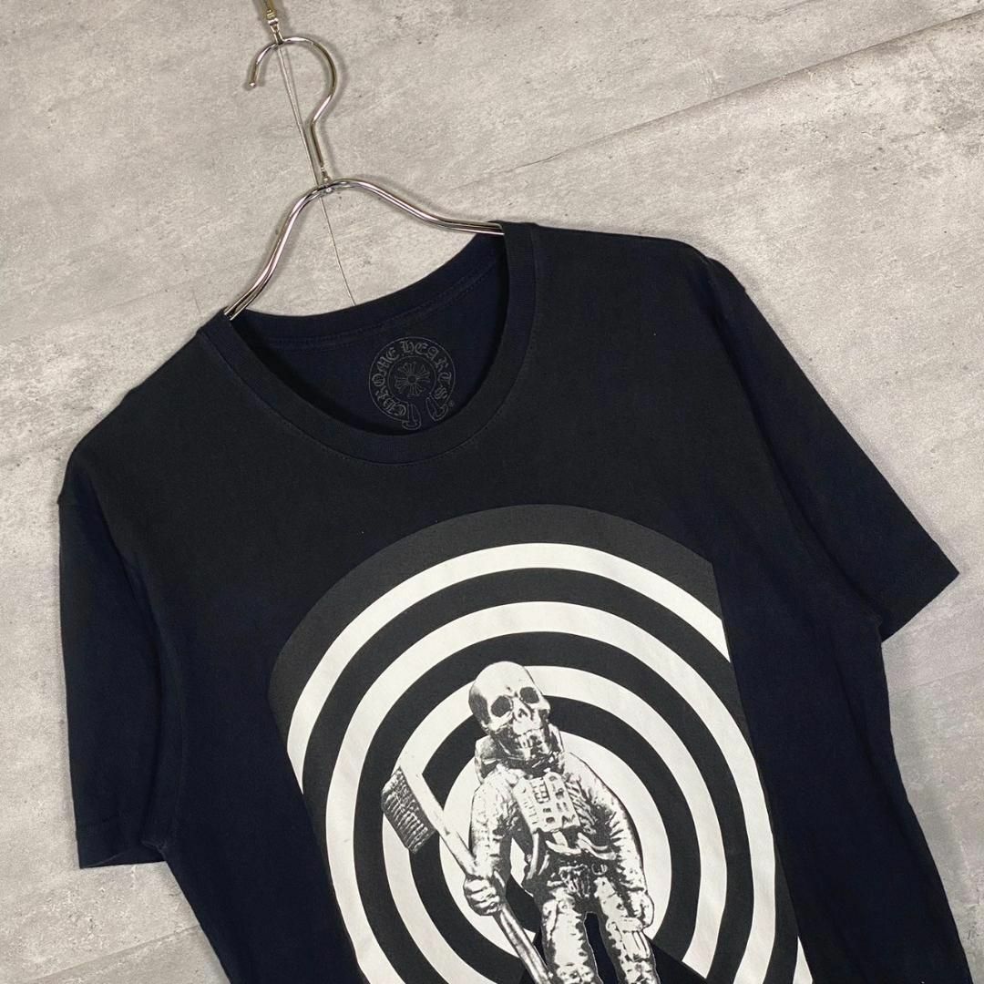 『CHROME HEARTS』クロムハーツ (M) スカルプリント Tシャツ