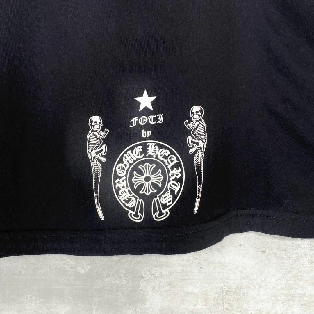 『CHROME HEARTS』クロムハーツ (M) スカルプリント Tシャツ