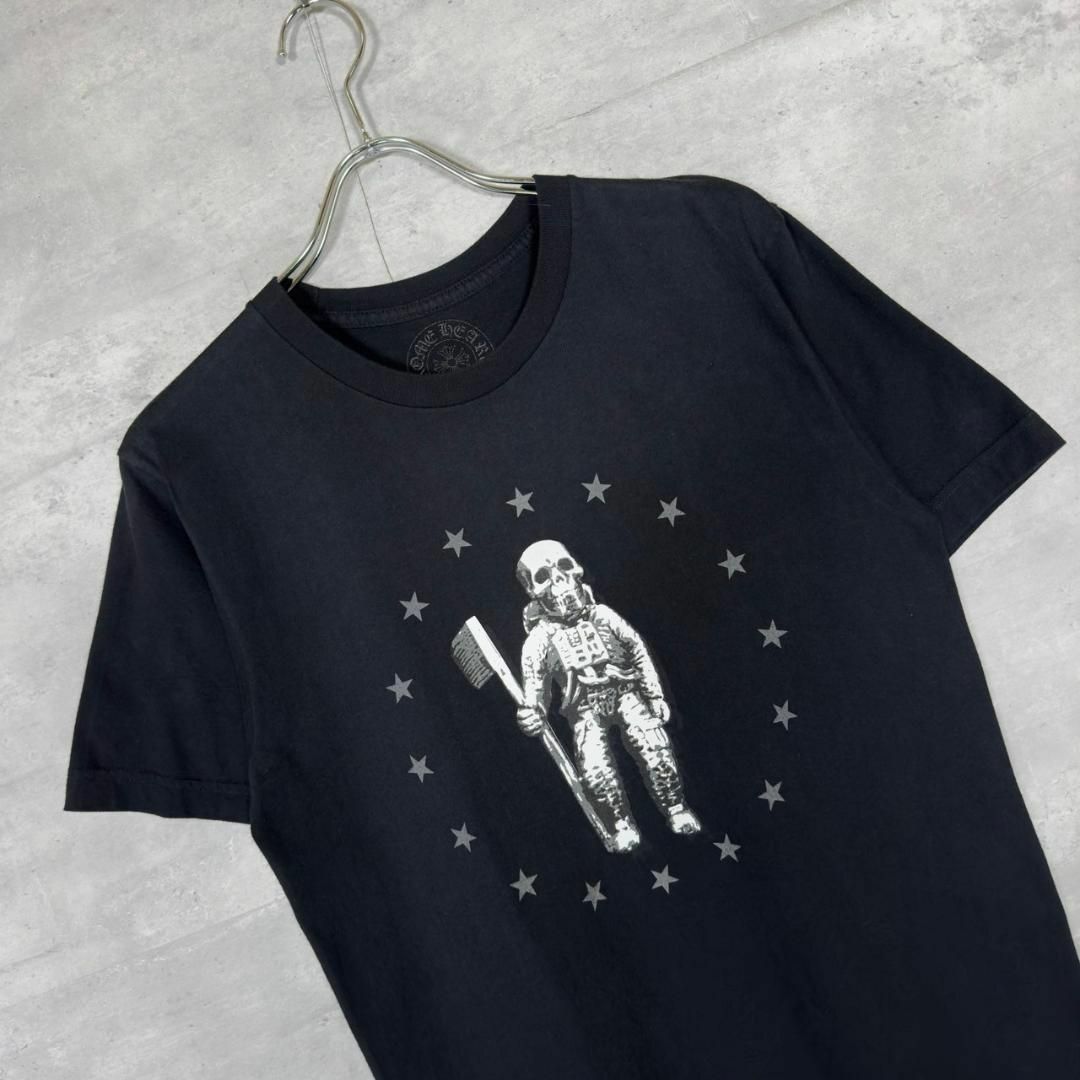 『クロムハーツ』(M) ジョーフォティ スカルプリント 半袖Tシャツ