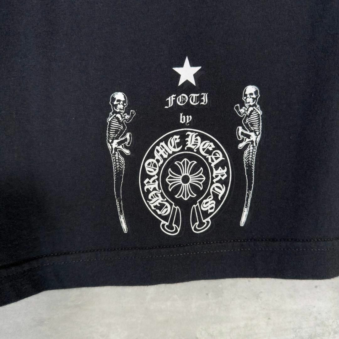 『クロムハーツ』(M) ジョーフォティ スカルプリント 半袖Tシャツ