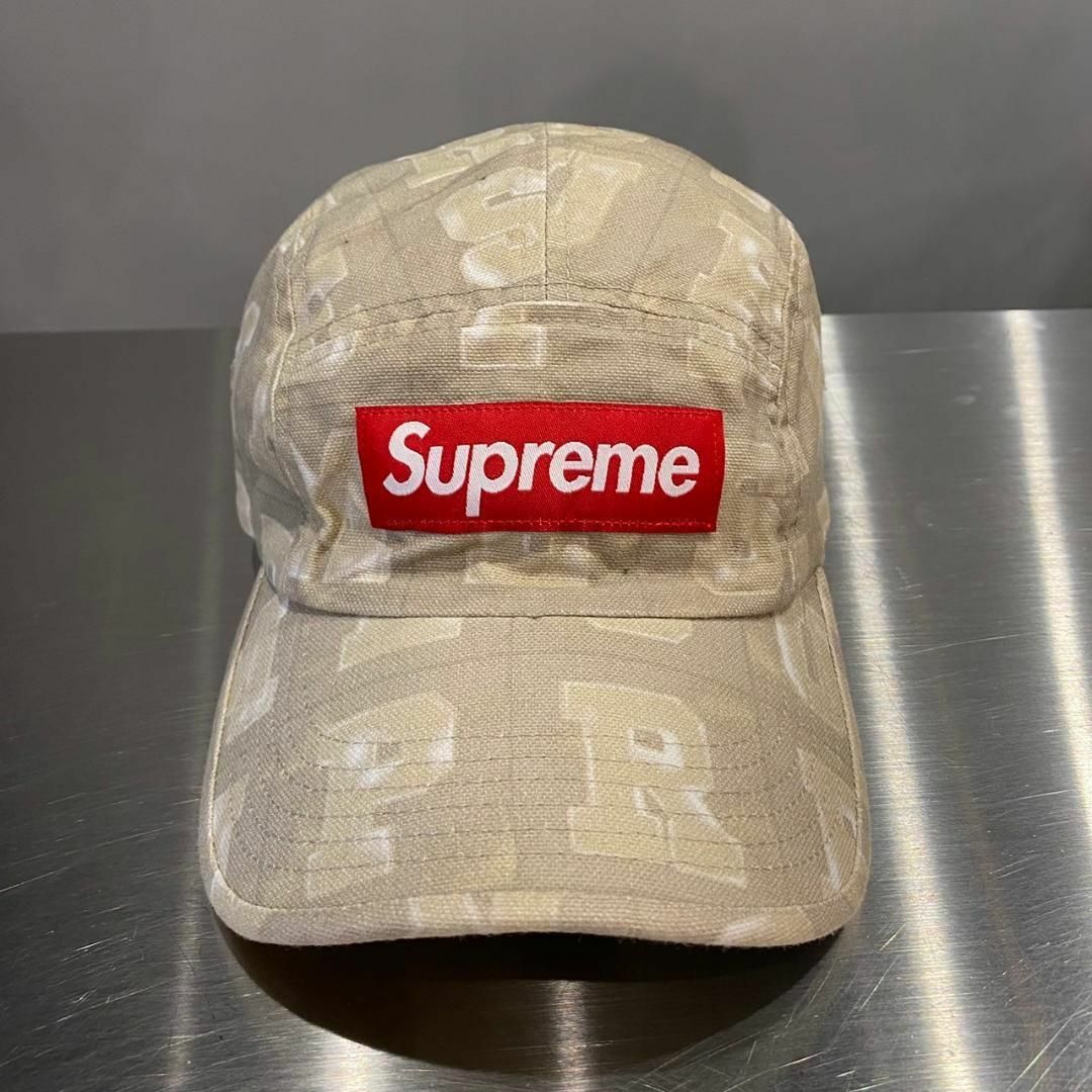 『Supreme』シュプリーム (FREE) ボックスロゴ 迷彩 キャップ
