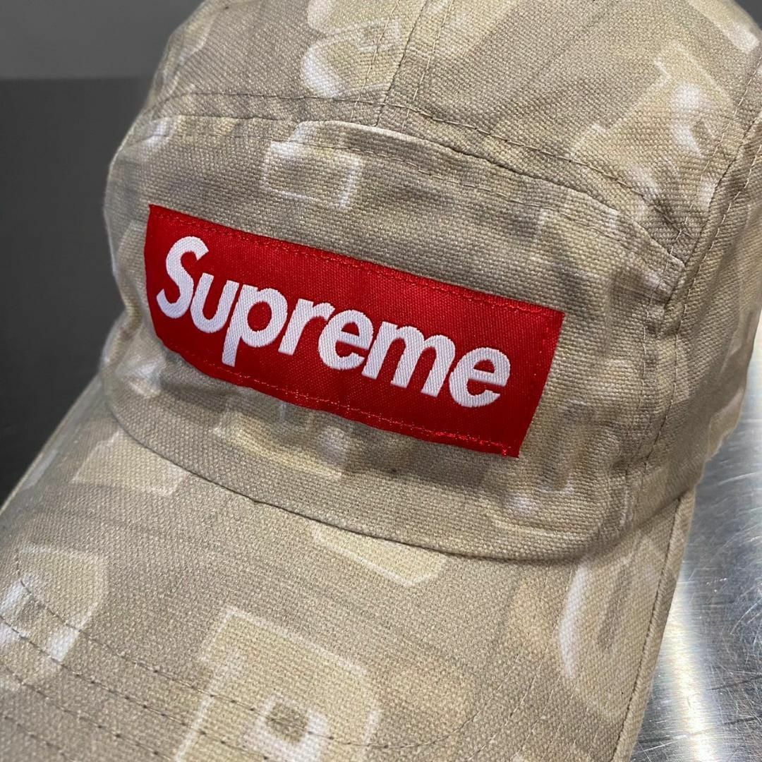 『Supreme』シュプリーム (FREE) ボックスロゴ 迷彩 キャップ