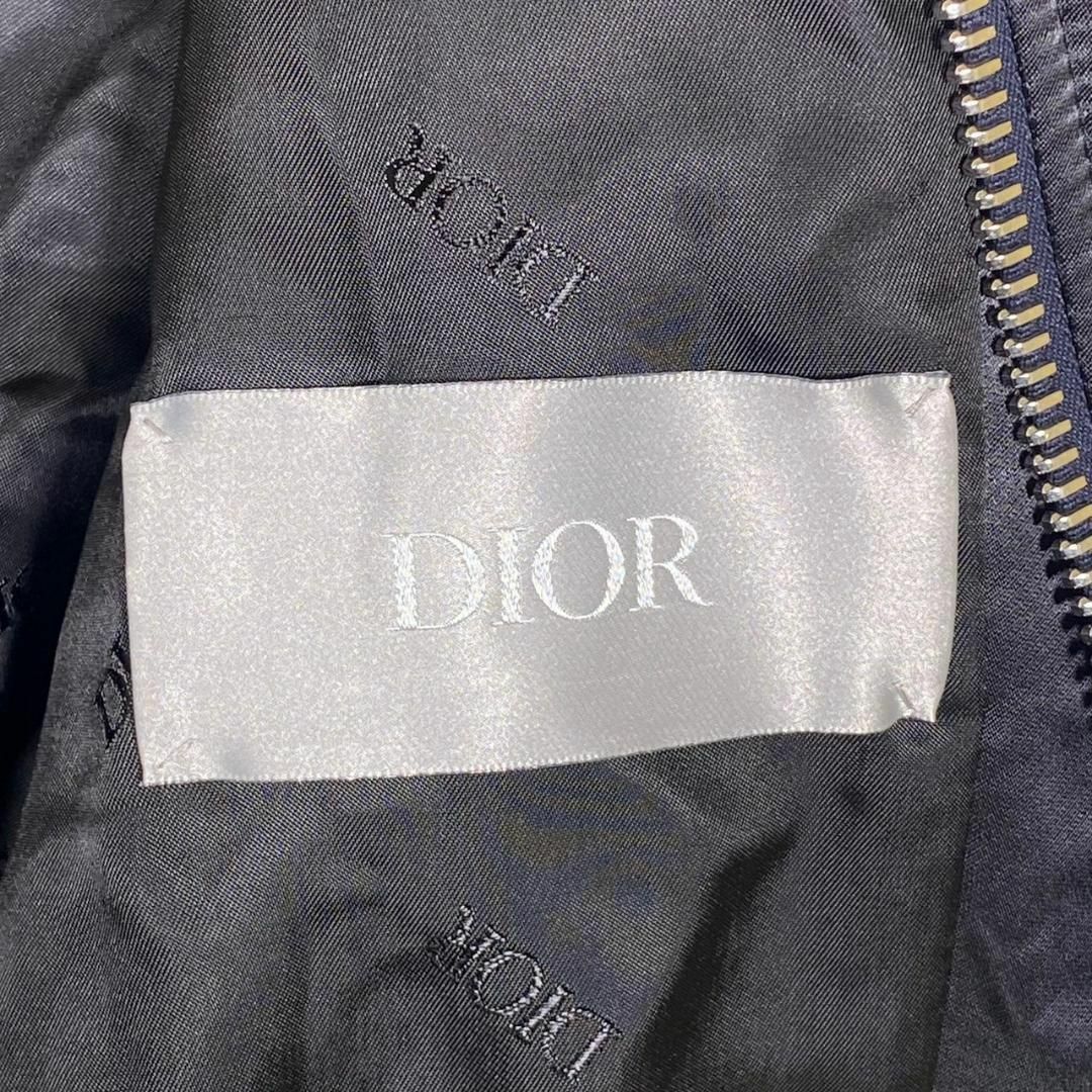 『Dior』ディオール (48) ロゴ刺繍 ボンバージャケット