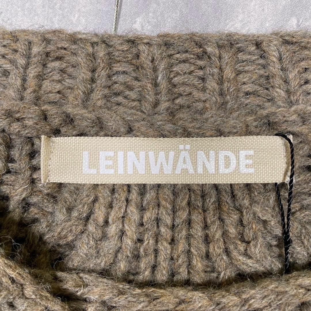 『LEINWANDE』ラインヴァンド (F) ディスアセンブルウールニット