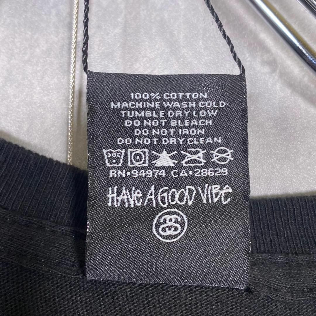 『STUSSY』ステューシー (M) サーフマン 半袖Tシャツ