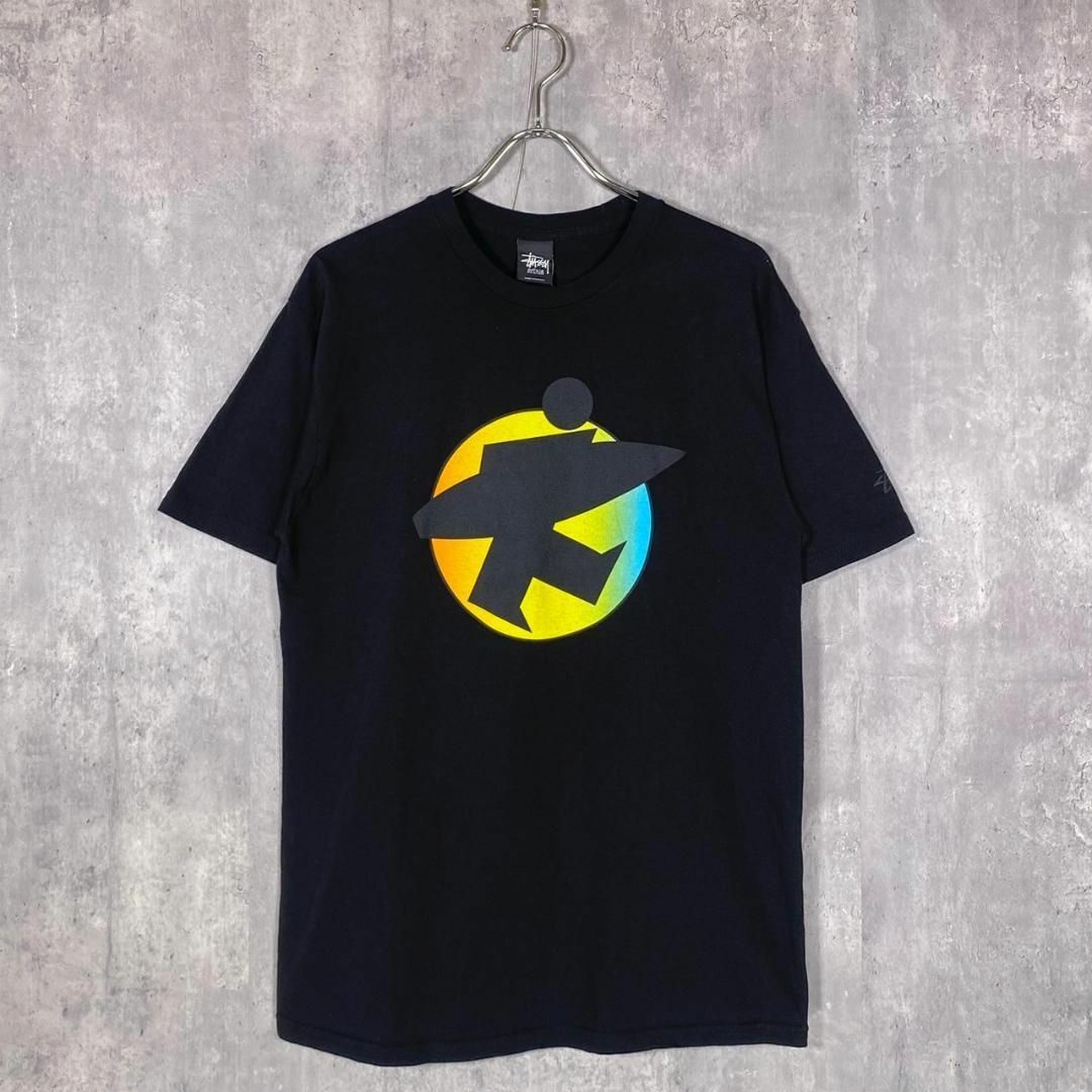 『STUSSY』ステューシー (M) サーフマン 半袖Tシャツ