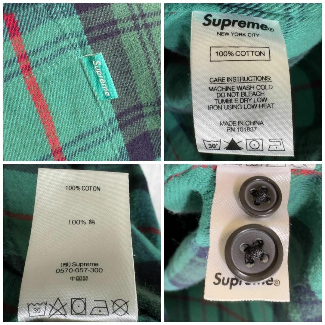 『Supreme』シュプリーム (M) 18AW フランネル シャツ