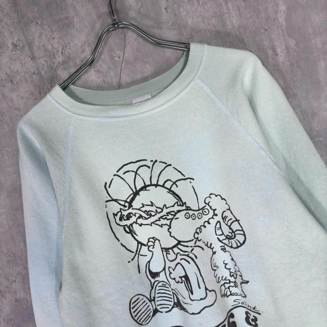 『セントマイケル』 (M) 23aw JESUSプリントクルーネックスウェット