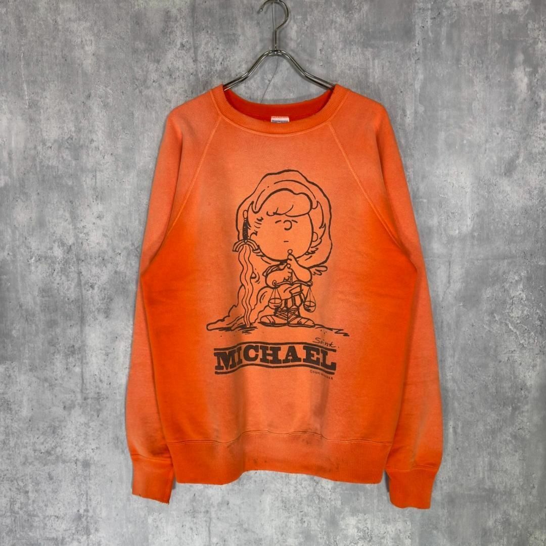 『セントマイケル』 (L) 23aw プリントクルーネックスウェット