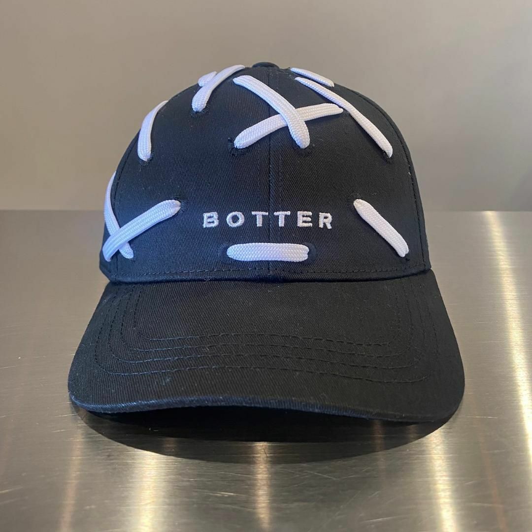 『BOTTER』ボッター ブラック シューレース キャップ