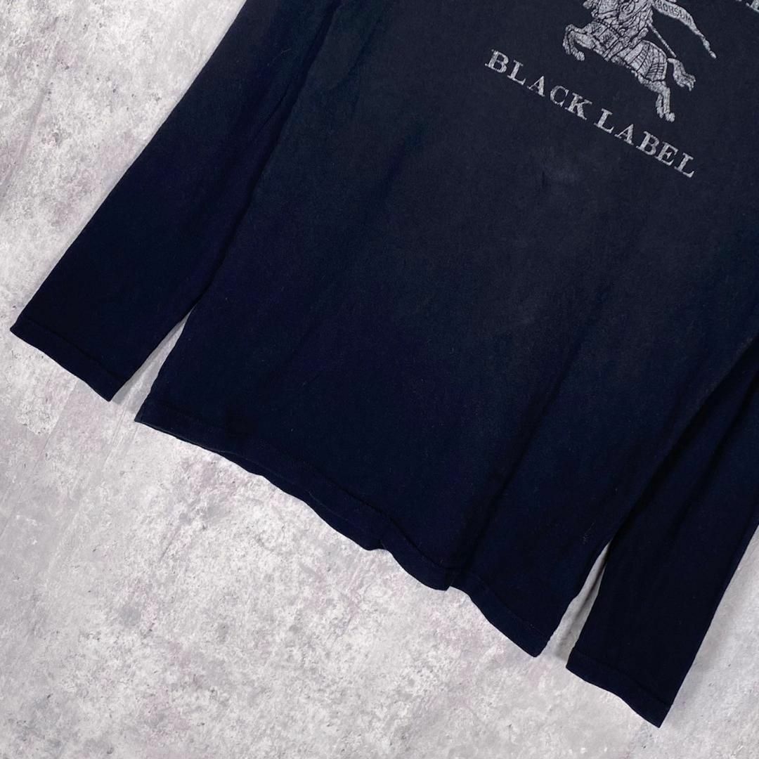 『BURBERRY』バーバリー (2) フロントプリントロングスリーブTシャツ