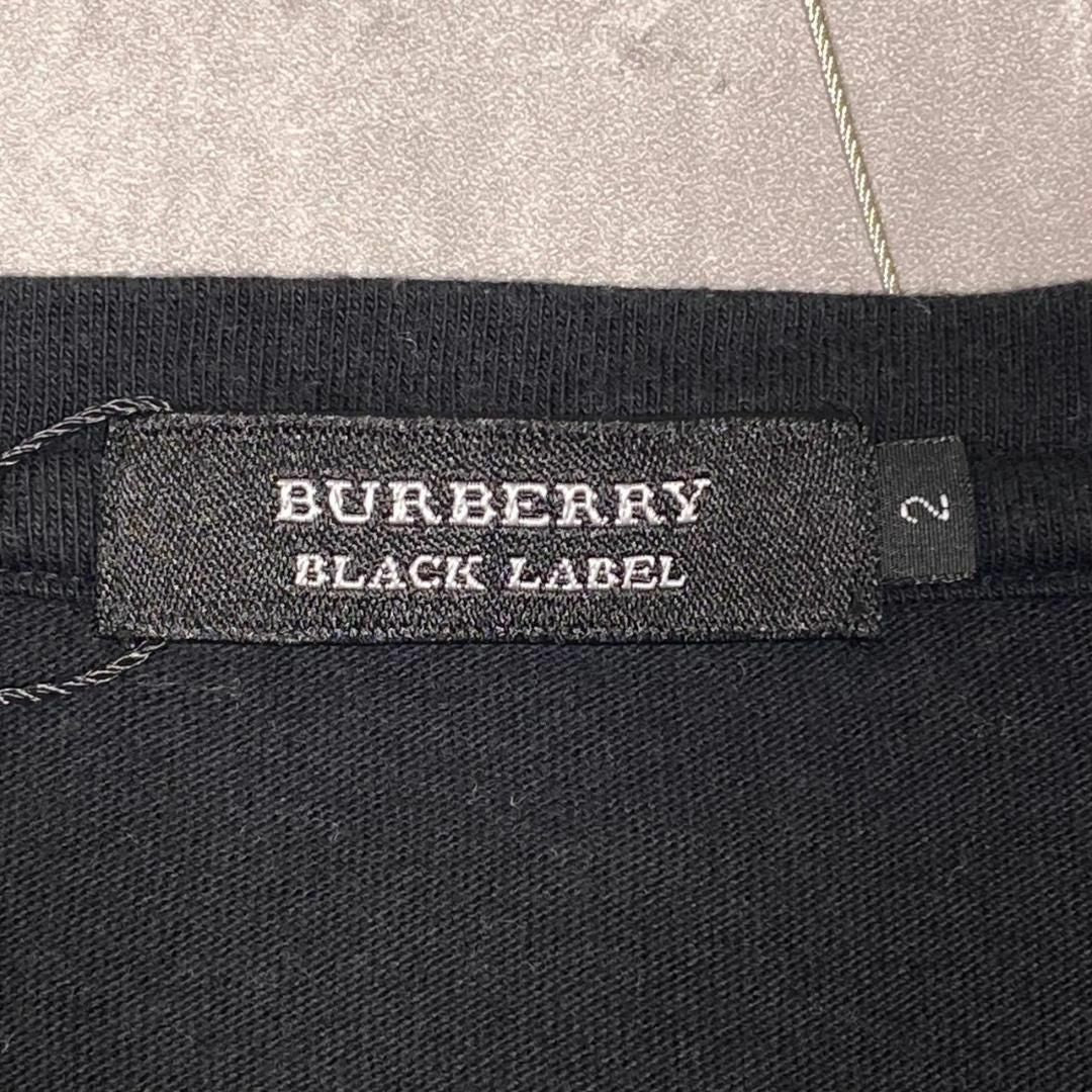 『BURBERRY』バーバリー (2) フロントプリントロングスリーブTシャツ
