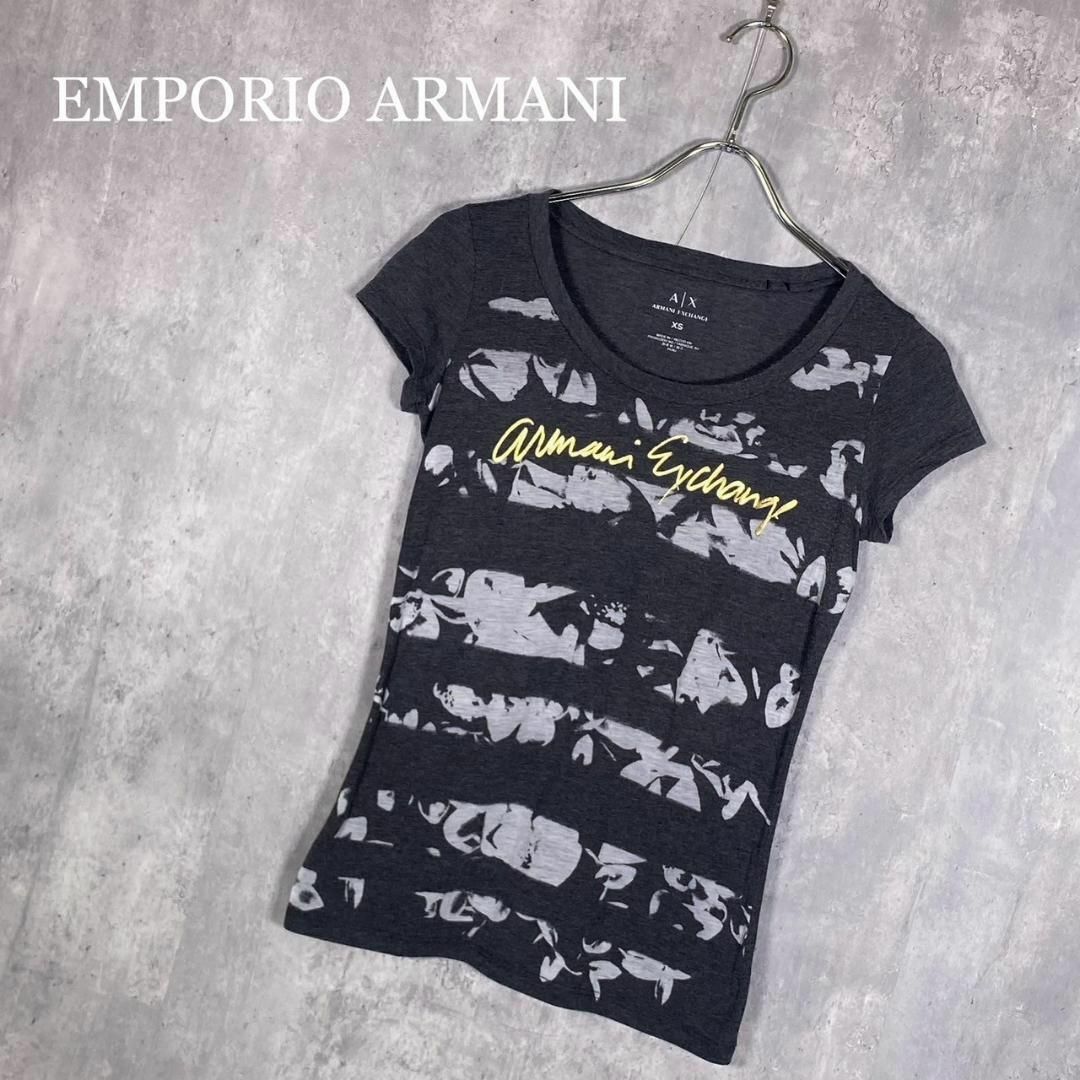 『アルマーニエクスチェンジ』 (XS) クルーネック Tシャツ