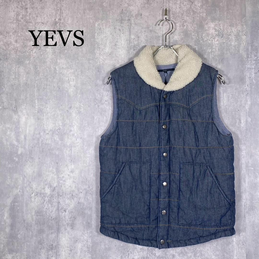 『YEVS』イーブス (S) ボア ダウンベスト