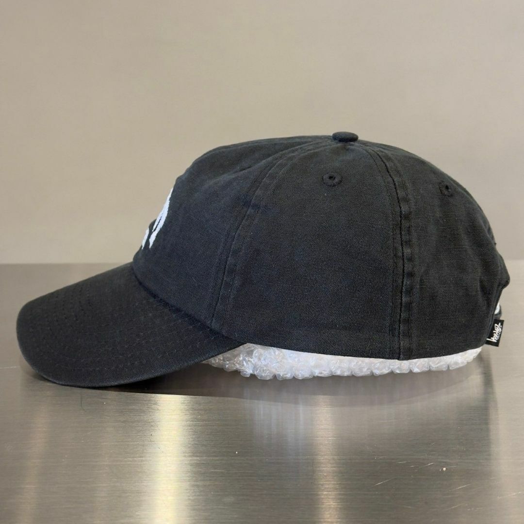 『STUSSY』ステューシー カレッジロゴ刺繍キャップ