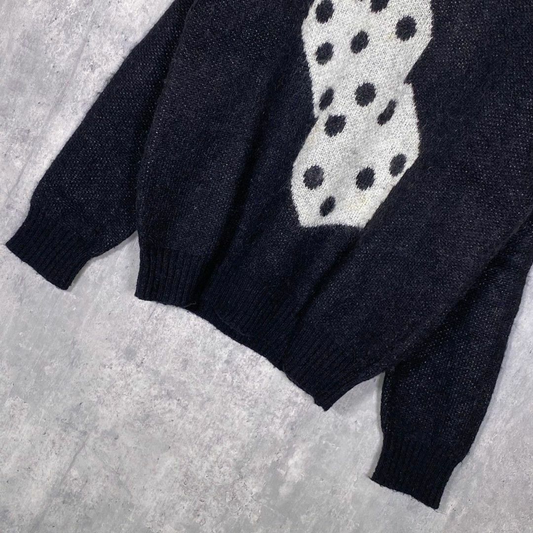 『STUSSY』ステューシー (M) フロントダイス長袖ニット
