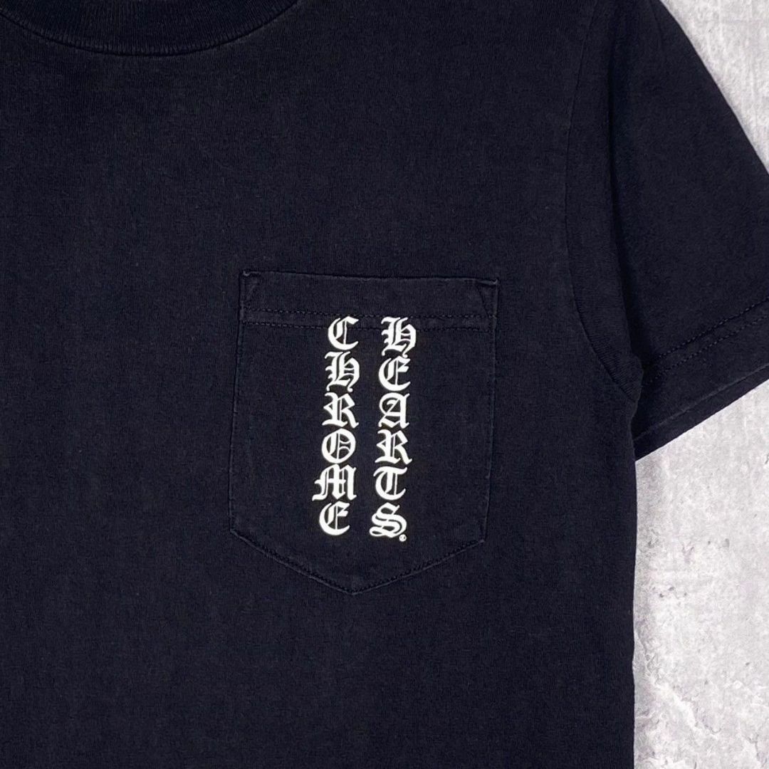 『CHROME HEARTS』クロムハーツ (S) スリー クロス 半袖Tシャツ