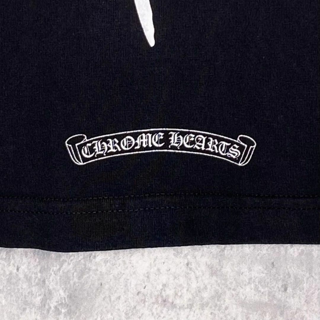 『CHROME HEARTS』クロムハーツ (S) スリー クロス 半袖Tシャツ